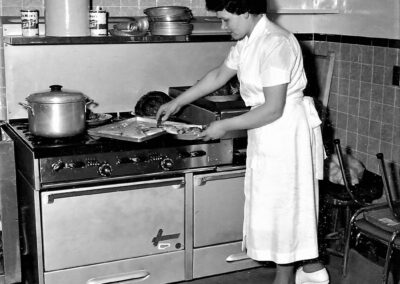 Mary at the stove 1962